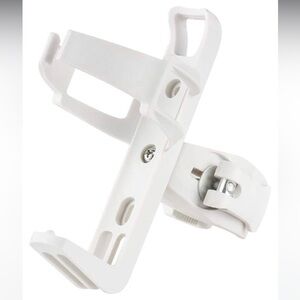 Bike Water Bottle Holder White